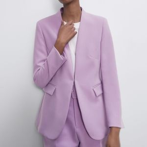 Zara Lavender Blazer